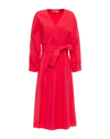 Ba&sh Midi Dresses In Red
