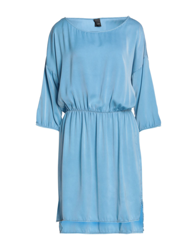 Pinko Short Dresses In Blue