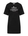 Gaelle Paris Short Dresses In Black
