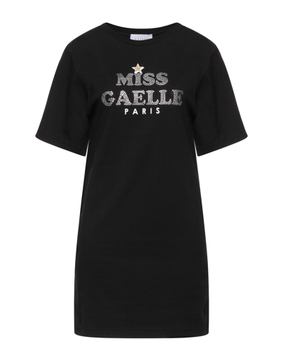 Gaelle Paris Short Dresses In Black