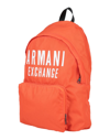 Armani Exchange Backpacks In Orange