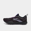 Brooks Women's Revel 5 Running Shoes In Black/purple/ebony