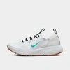 Nike Women's Escape Run Flyknit Road Running Shoes In Platinum Tint/white/dark Smoke Grey/washed Teal