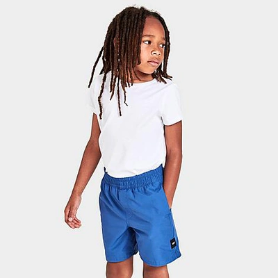Vans Babies'  Toddler And Little Kids' Primary Volley Shorts In True Navy