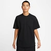Nike Men's Sportswear Premium Essentials Pocket T-shirt In Black/black