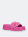 New York And Company Women's Camilia Platform Slide Sandals Women's Shoes In Pink