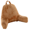 Cheer Collection Kids Size Reading Pillow With Arms For Sitting Up In Bed In Brown