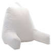 Cheer Collection Kids Size Reading Pillow With Arms For Sitting Up In Bed In White
