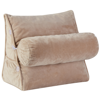 Cheer Collection Wedge Pillow With Detachable Bolster & Backrest In Brown