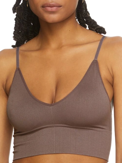 Maidenform Pure Comfort Seamless Brami In Sparrow Brown