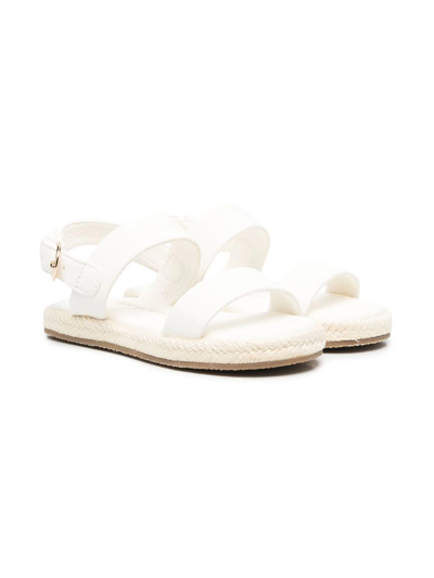 Age Of Innocence Kids' Emilia Slingback-strap Open-toe Sandals In White