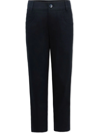 Moustache Stretch-cotton Tailored Trousers In Blue