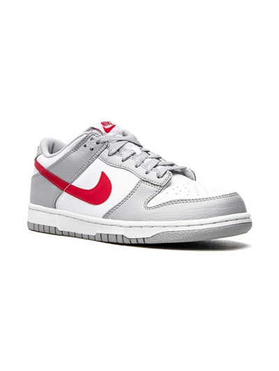 Nike Teen Dunk Low Sneakers In Grey