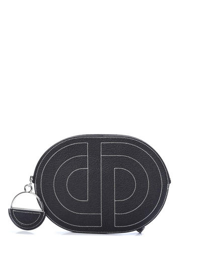 Pre-owned Hermes  In The Loop Clutch Bag In Black