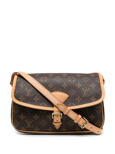 Pre-owned Louis Vuitton 2009  Sologne Crossbody Bag In Brown