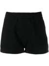 Alexander Wang Black Pre-styled Boxer Pleated Shorts