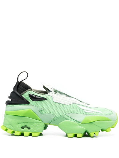 Reebok Zig Kinetica Lace-up Trainers In Green