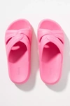 Melissa Free Water Resistant Slide Sandal In Pink