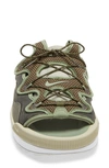 Nike Offline 2.0 Mule Sneakers In Medium Olive/ Oil Green