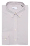 Nordstrom Rack Non-iron Trim Fit Dress Shirt In Pink Glass- Blue Pp