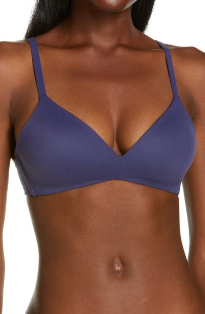 Wacoal How Perfect Wire Free T-shirt Bra In Classic Navy