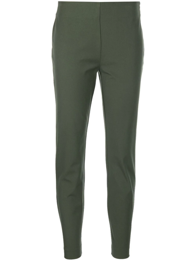 Lauren Ralph Lauren Keslina Skinny Trousers In Grün