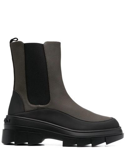 Stuart Weitzman Noho Chelsea Boots In Grün