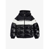 MONCLER LAOTARI PADDED SHELL-DOWN HOODED JACKET 4-12 YEARS