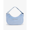 Juicy Couture Kendra Velour Shoulder Bag In Blue