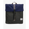 HERSCHEL SUPPLY CO CITY BRAND-PATCH WOVEN BACKPACK