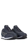 Hugo Boss Boss Parkour Sneakers In Dark Blue