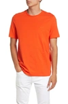 Hugo Boss Thompson Solid T-shirt In Bright Orange