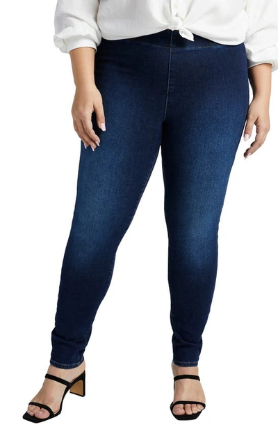 Jag Jeans Forever Stretch High Waist Skinny Jeans In Cornflower Blue