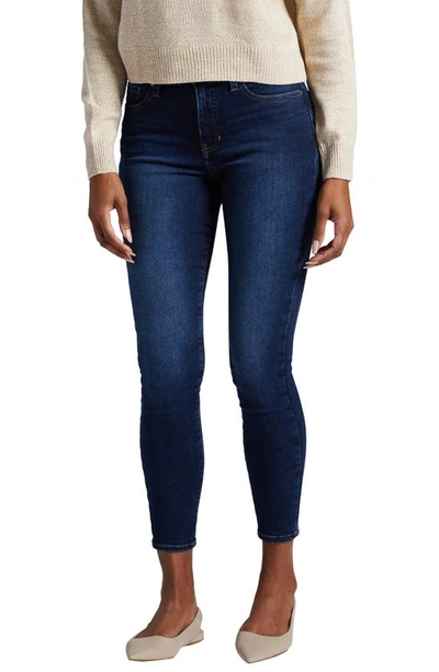 Jag Jeans Forever Stretch High Waist Skinny Jeans In Cadet Blue