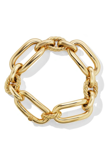 David Yurman Women's Lexington Chain Bracelet In 18k Yellow Gold, 16mm