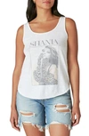 LUCKY BRAND SHANIA COTTON GRAPHIC TANK