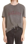 Isabel Marant Honore Logo-print Cotton-jersey T-shirt In Neutrals