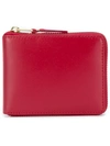Comme Des Garçons Comme Des Garcons Wallets Red Line Zip Around Wallet In Red