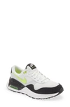 Nike Kids' Air Max Systm Sneaker In White/ Black/ Volt/ Platinum