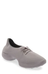 Givenchy Tk-360 Logo-print Stretch-knit Sneakers In Graphite
