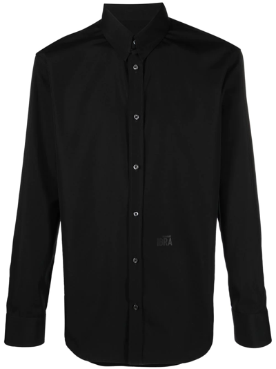 Dsquared2 X Ibrahimović Long-sleeve Buttoned Shirt In Black