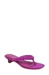 Lisa Vicky Beauty Heeled Flip Flop In Orchid
