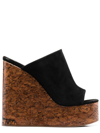 HAUS OF HONEY BLACK PLATFORM MULES