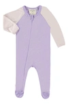 Paigelauren Babies' Footie In Purple/pink