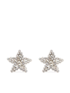 Alessandra Rich Star Earrings In Metallic