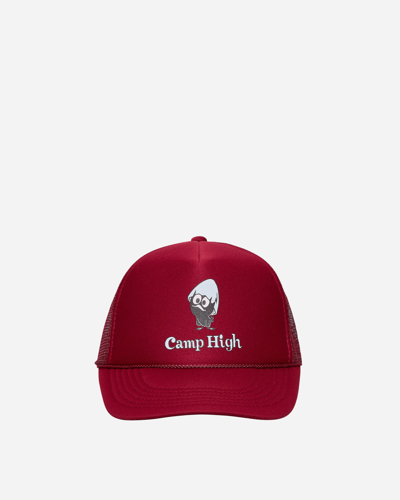 Camp High Egg Guy Cap In Red