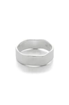 Monica Vinader Sterling Silver Siren Muse Band Ring