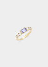 JEMMA WYNNE LIMITED EDITION TOUJOURS TANZANITE AND DIAMOND RING