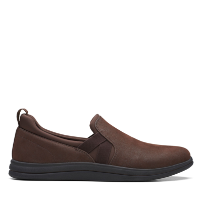 Clarks Breeze Bali Cloudsteppers Slip-on Sneakers In Brown