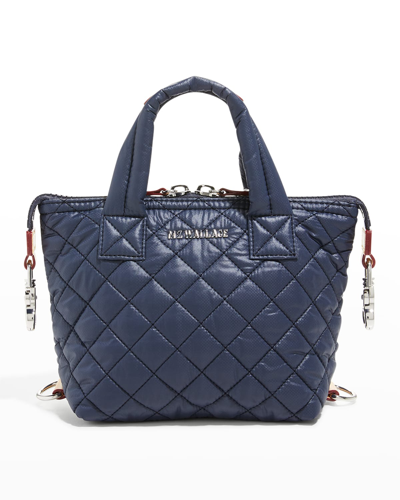 Mz Wallace Sutton Micro Quilted Tote Bag In Dawn Oxford